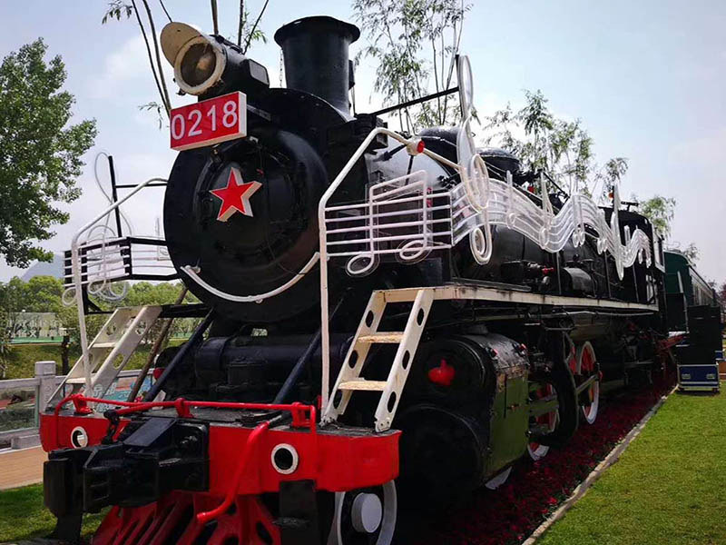 蒸汽火车头模型