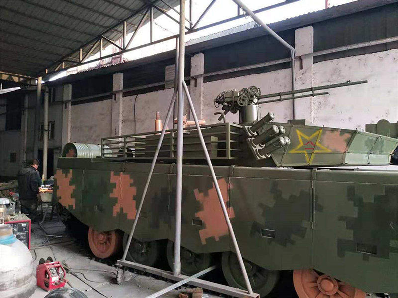 装甲车模型案例